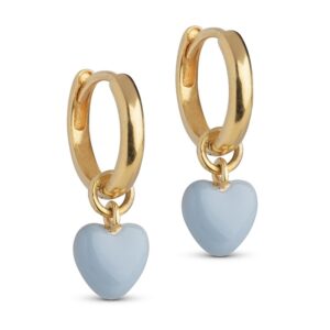 Enamel Amore Steel Blue øreringe E376GSTEELBLUE